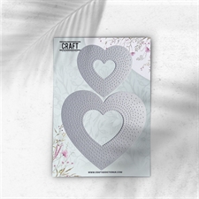 CraftAddictionUK Die - Elegant Impressions / Heart
